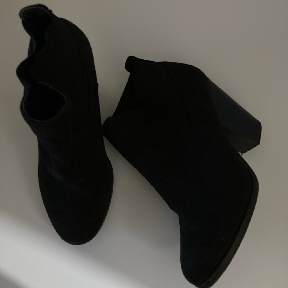 Call It Spring Black Boots, Sz 6